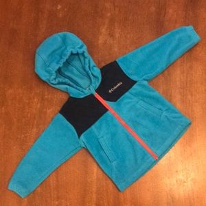 Hooded Columbia Fleece Jacket